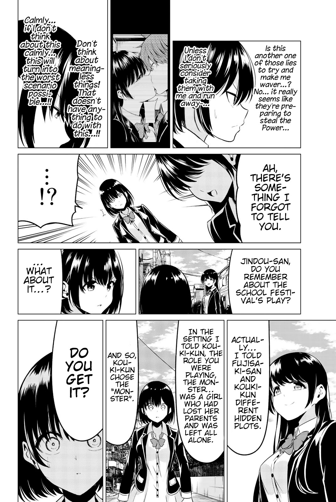 Sekai ka Kanojo ka Erabenai Chapter 31 page 35 - Chapter 31: The 31st Decision: Which will you… choose?
