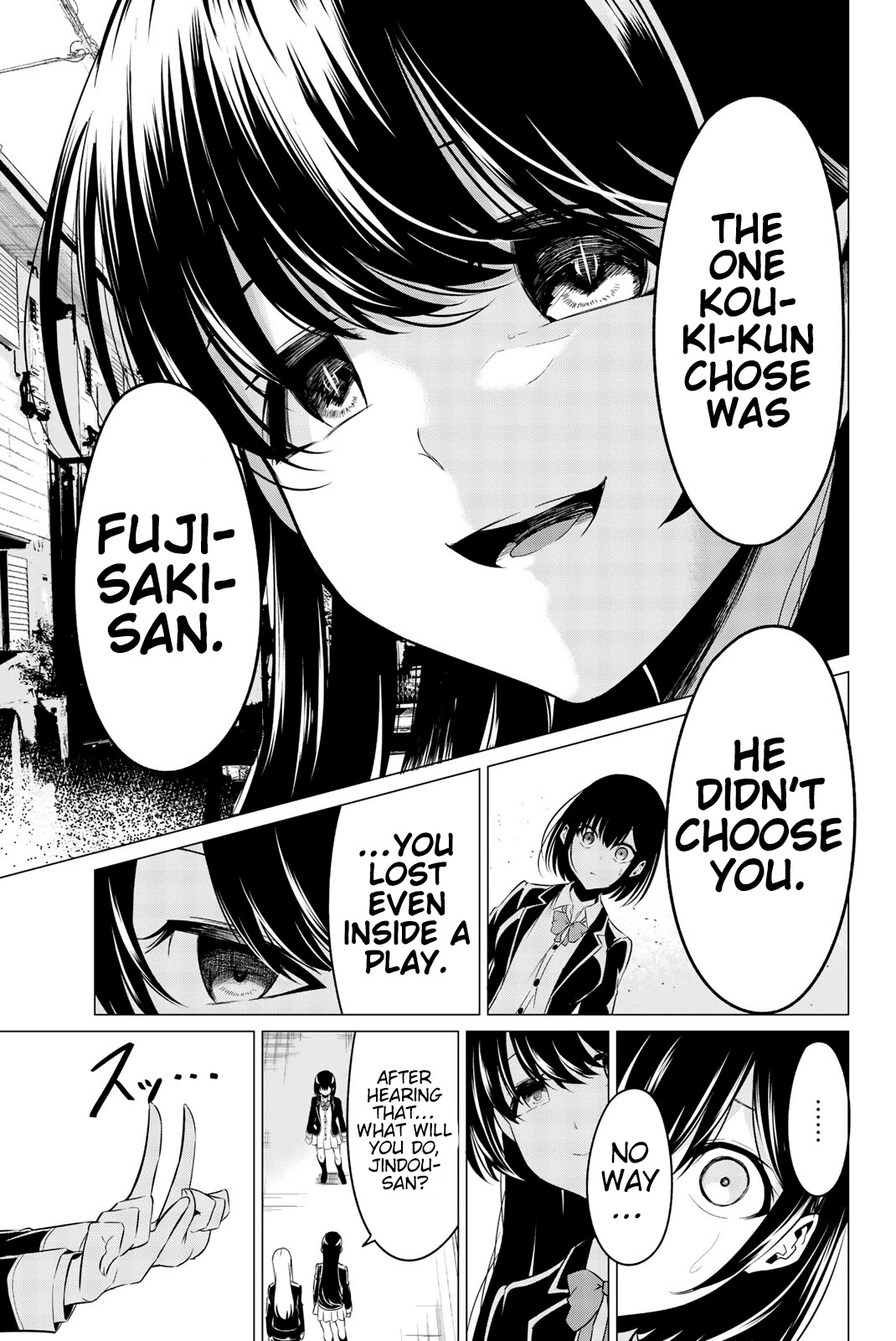 Sekai ka Kanojo ka Erabenai Chapter 31 page 36 - Chapter 31: The 31st Decision: Which will you… choose?