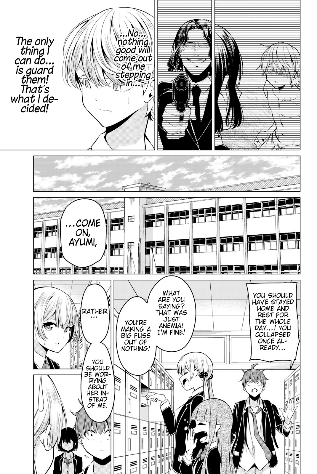 Sekai ka Kanojo ka Erabenai Chapter 32 page 12 - Chapter 32: The 32nd Decision: I wish I had never known…