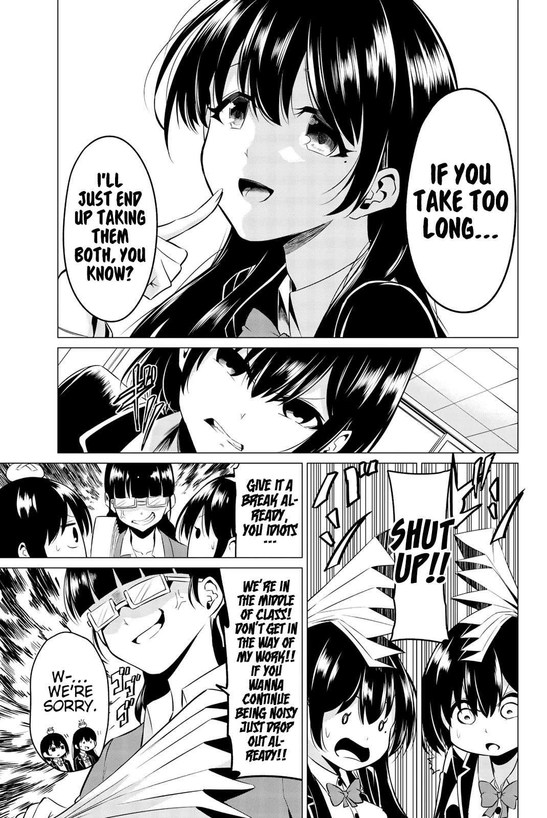 Sekai ka Kanojo ka Erabenai Chapter 32 page 16 - Chapter 32: The 32nd Decision: I wish I had never known…