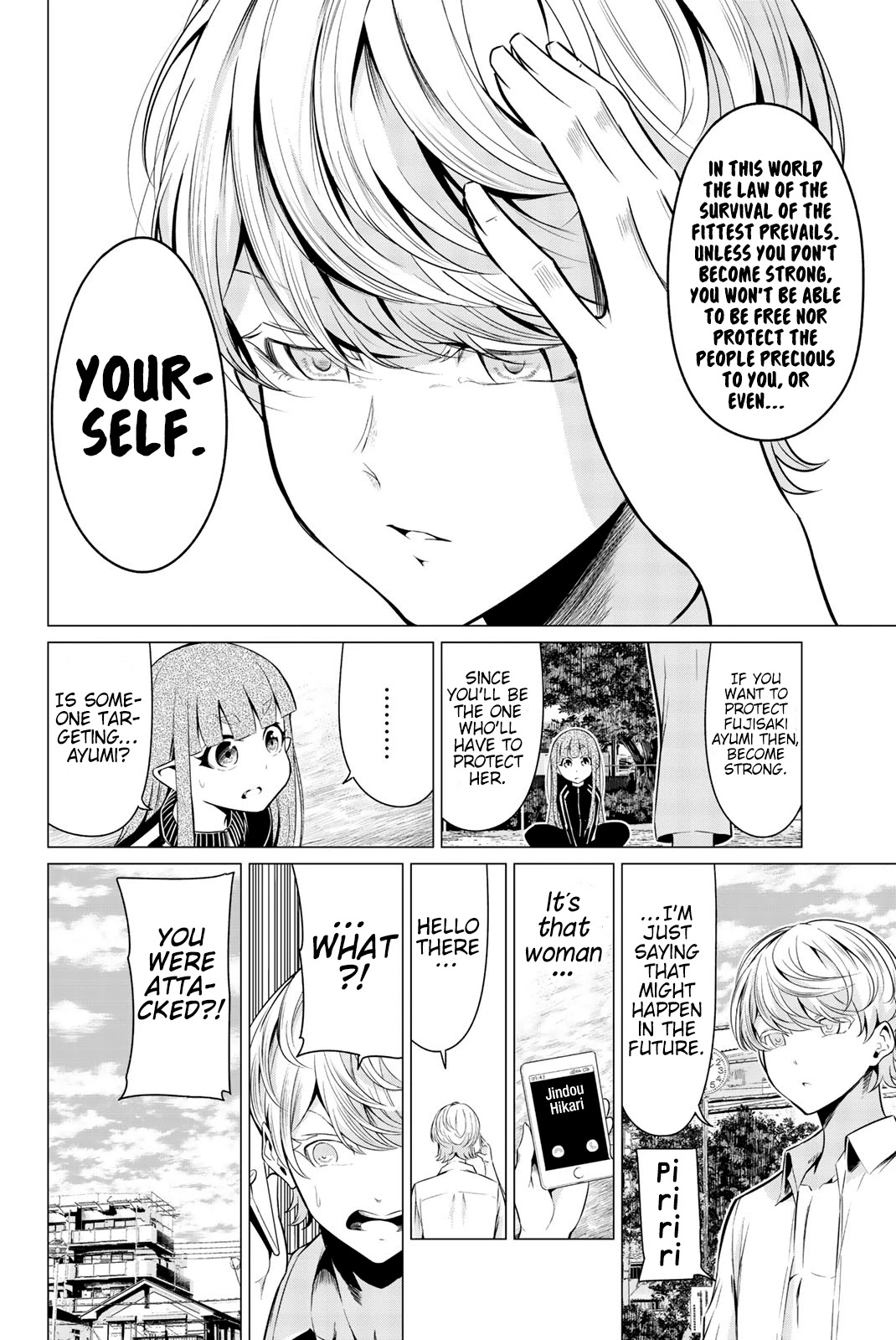 Sekai ka Kanojo ka Erabenai Chapter 32 page 3 - Chapter 32: The 32nd Decision: I wish I had never known…