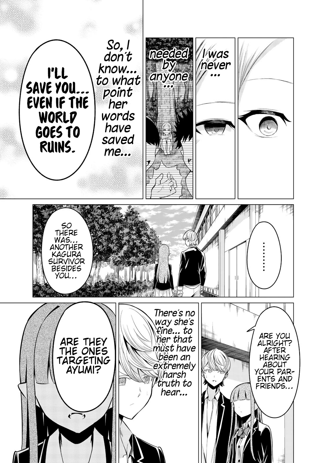 Sekai ka Kanojo ka Erabenai Chapter 32 page 34 - Chapter 32: The 32nd Decision: I wish I had never known…