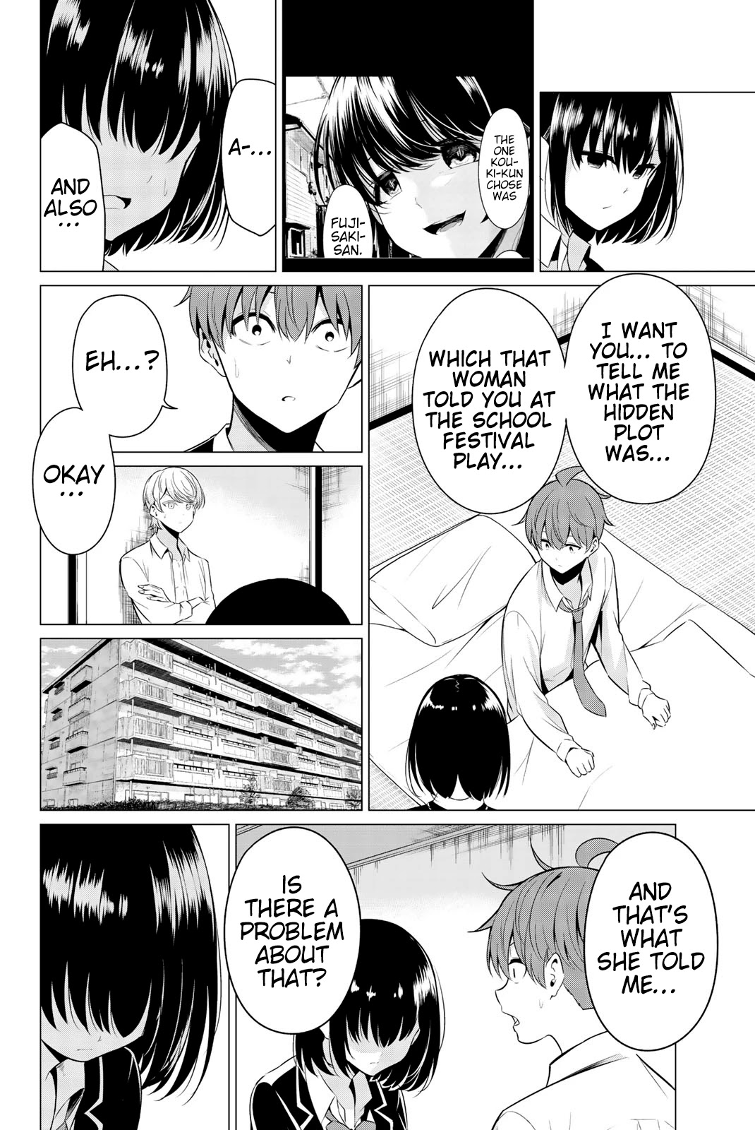 Sekai ka Kanojo ka Erabenai Chapter 32 page 7 - Chapter 32: The 32nd Decision: I wish I had never known…
