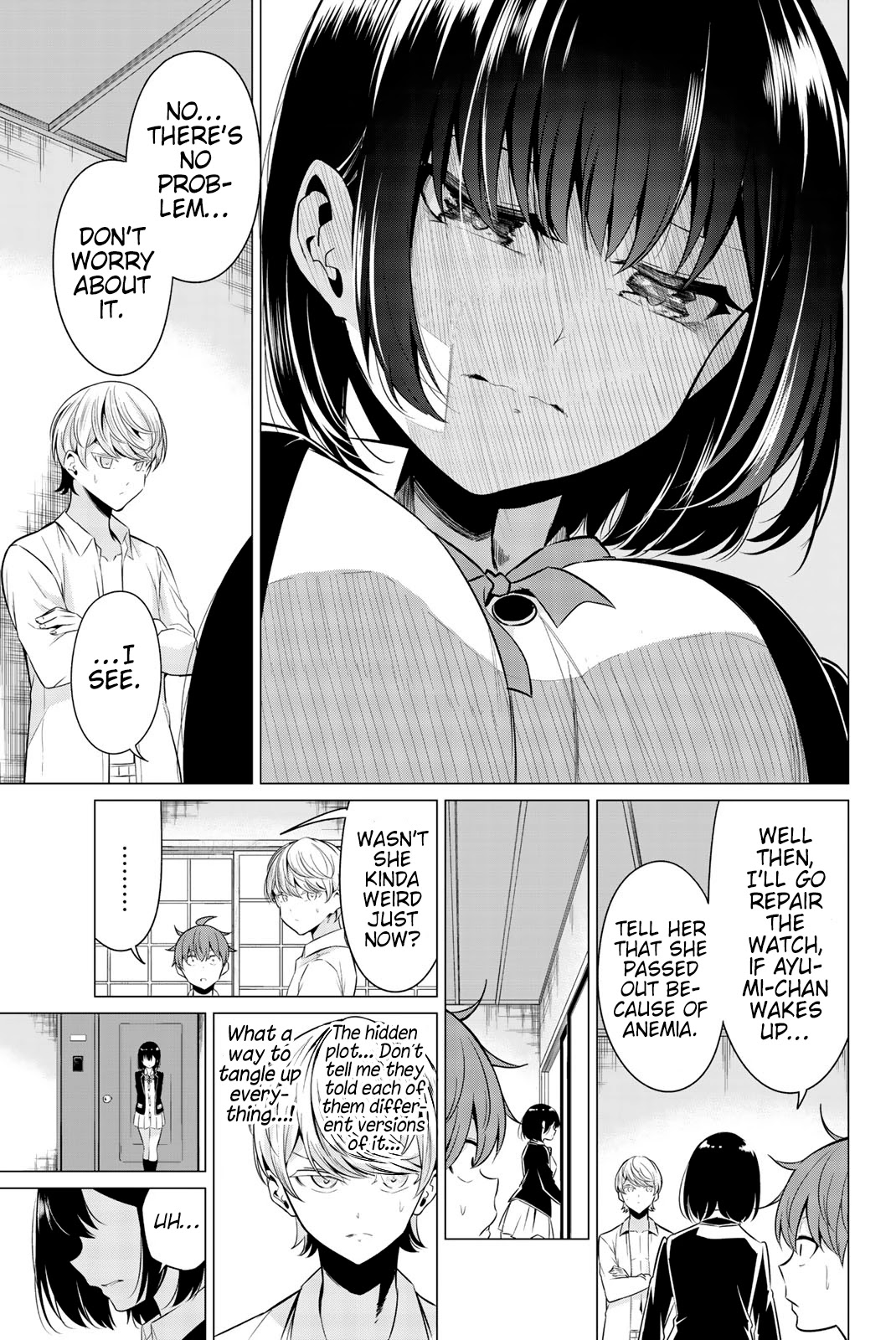 Sekai ka Kanojo ka Erabenai Chapter 32 page 8 - Chapter 32: The 32nd Decision: I wish I had never known…