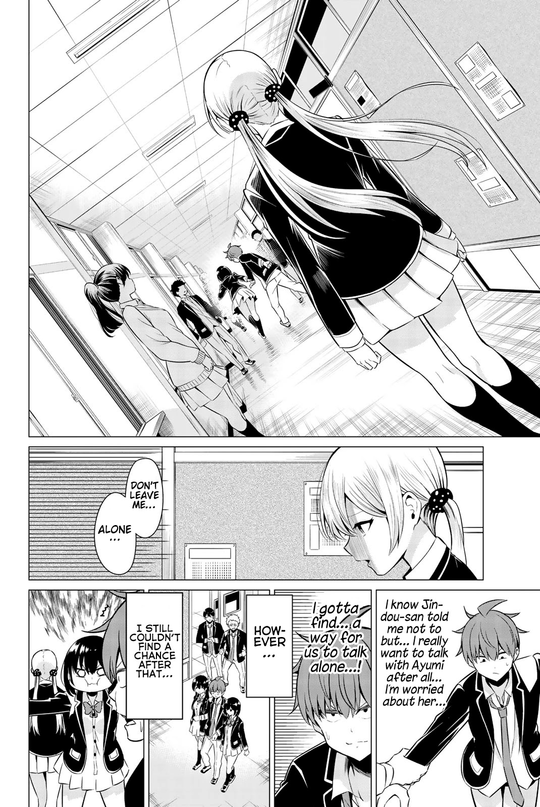 Sekai ka Kanojo ka Erabenai Chapter 33 page 17 - Chapter 33: The 33rd Decision: Don’t leave me alone.