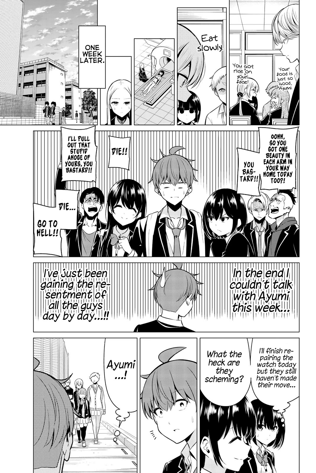 Sekai ka Kanojo ka Erabenai Chapter 33 page 18 - Chapter 33: The 33rd Decision: Don’t leave me alone.