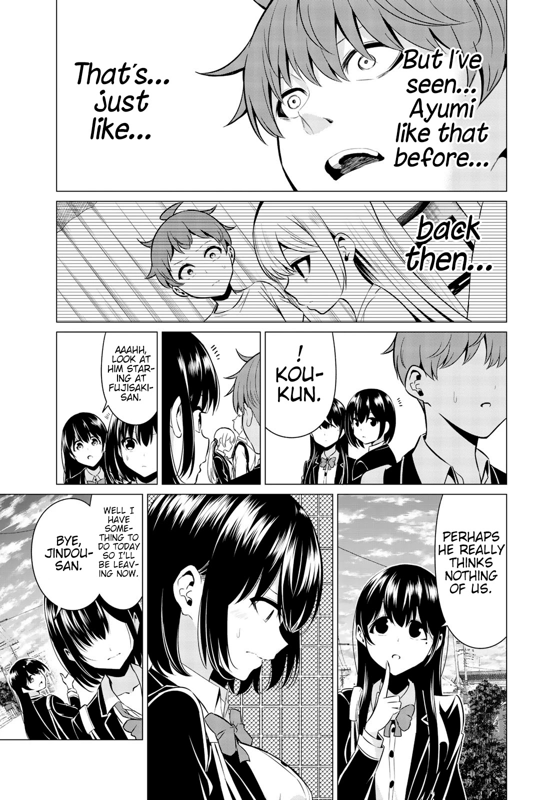 Sekai ka Kanojo ka Erabenai Chapter 33 page 20 - Chapter 33: The 33rd Decision: Don’t leave me alone.