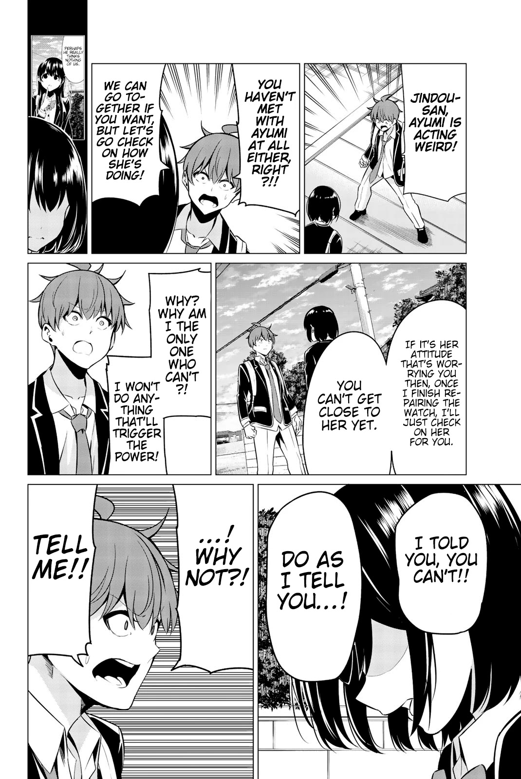 Sekai ka Kanojo ka Erabenai Chapter 33 page 21 - Chapter 33: The 33rd Decision: Don’t leave me alone.