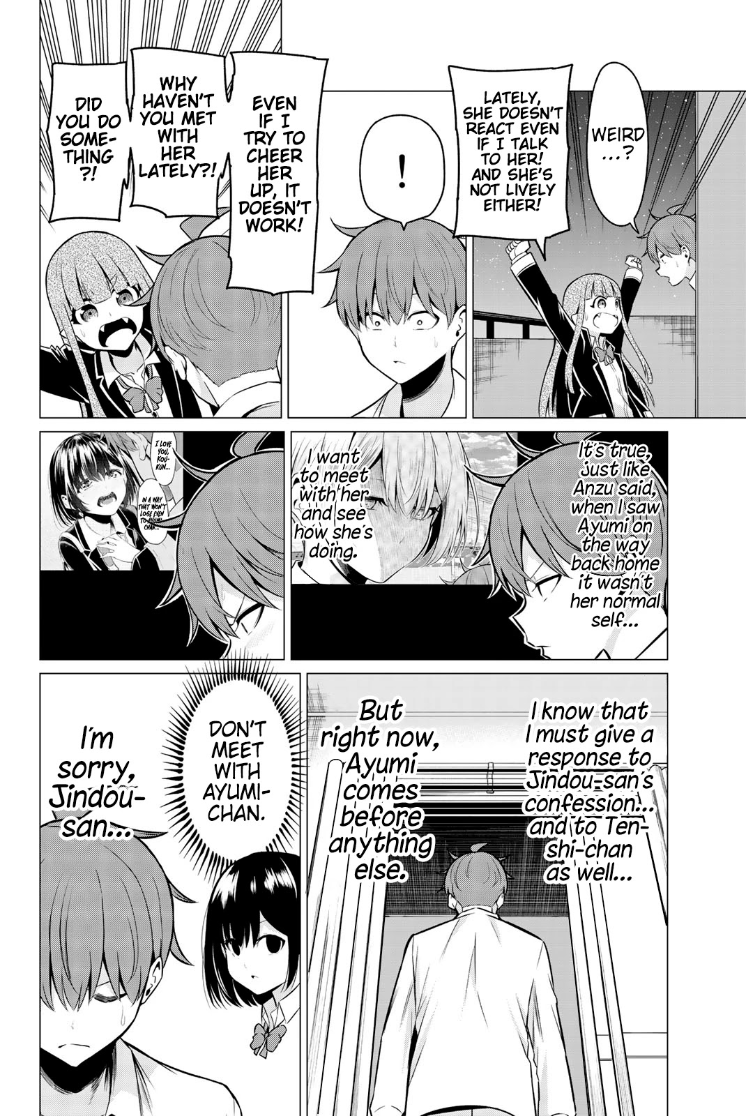 Sekai ka Kanojo ka Erabenai Chapter 33 page 28 - Chapter 33: The 33rd Decision: Don’t leave me alone.