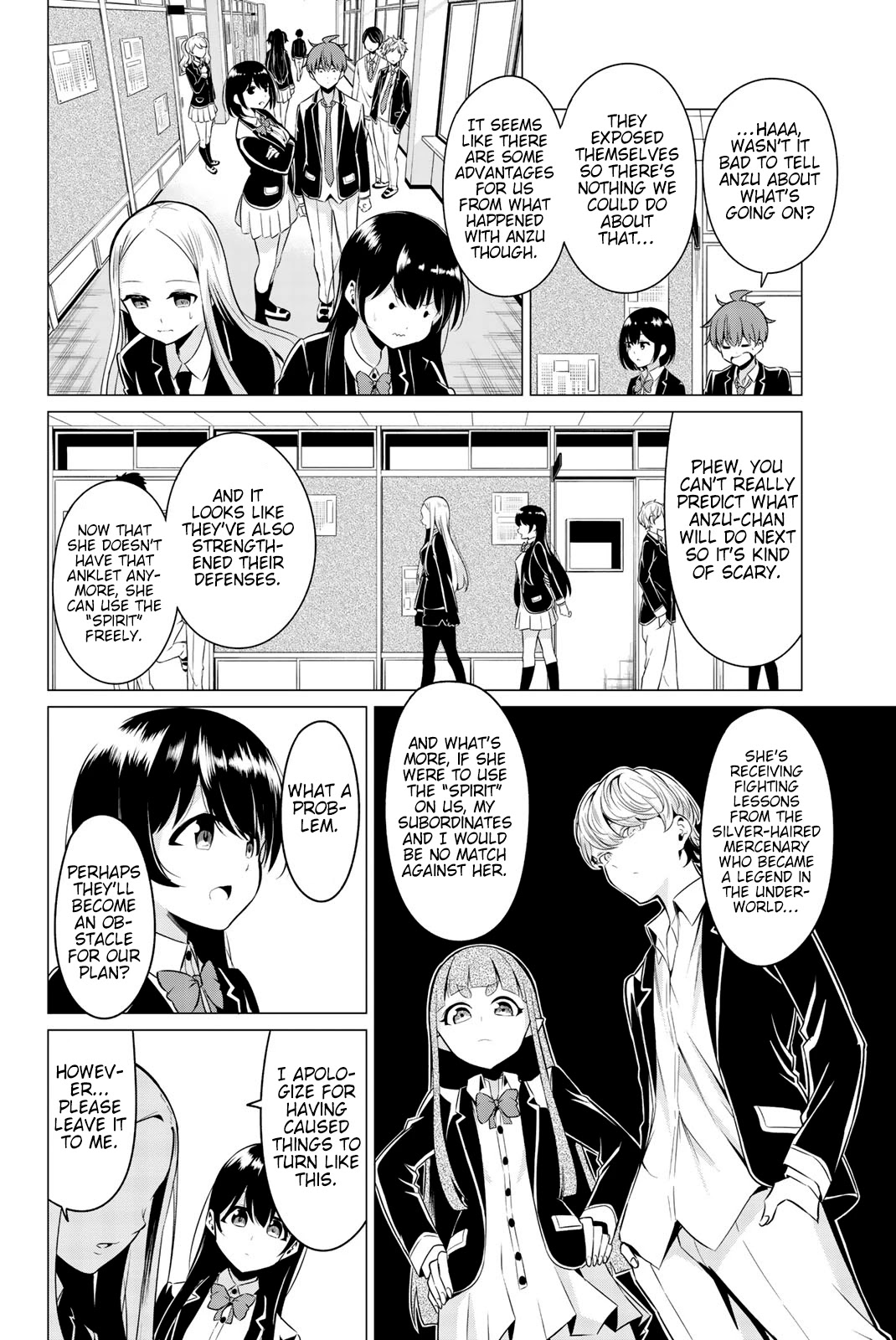 Sekai ka Kanojo ka Erabenai Chapter 33 page 7 - Chapter 33: The 33rd Decision: Don’t leave me alone.