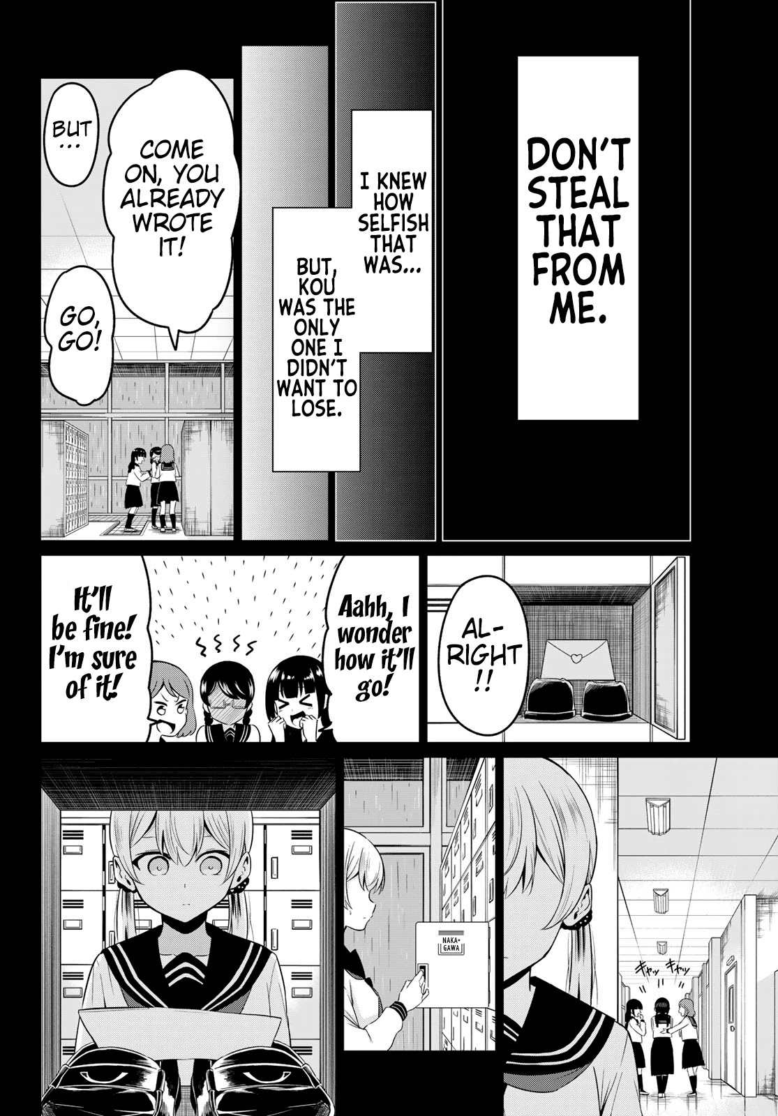 Sekai ka Kanojo ka Erabenai Chapter 35 page 14 - Chapter 35: The 35th Decision: Someone who should be happy
