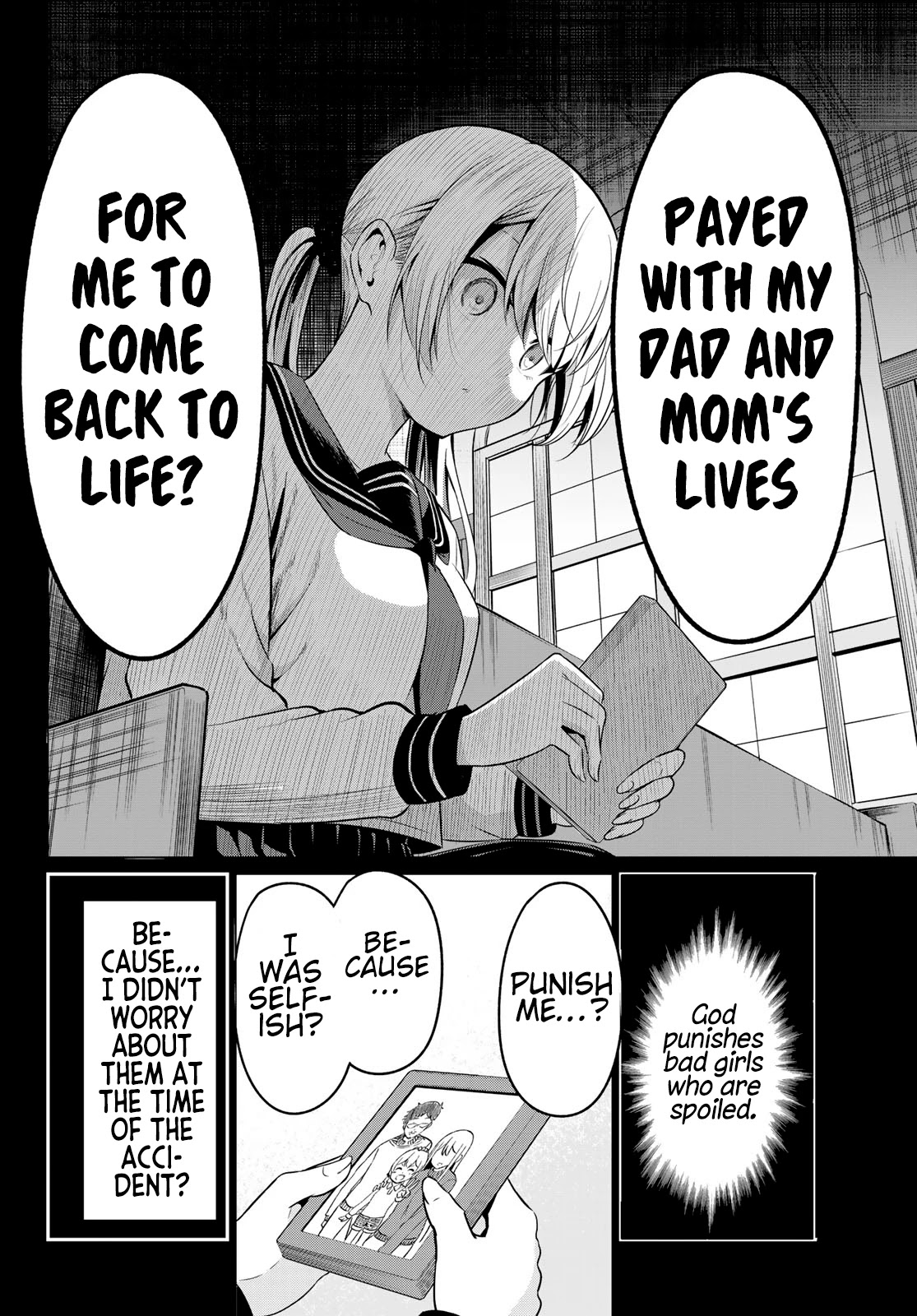 Sekai ka Kanojo ka Erabenai Chapter 35 page 28 - Chapter 35: The 35th Decision: Someone who should be happy