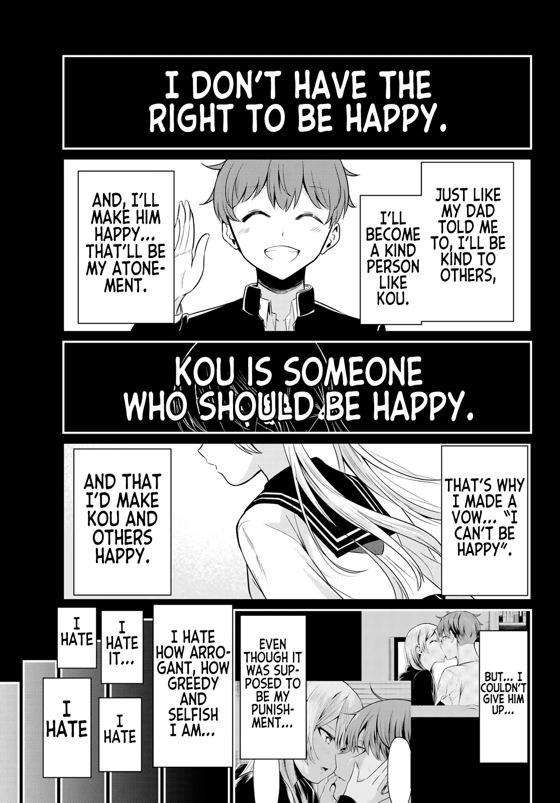 Sekai ka Kanojo ka Erabenai Chapter 35 page 31 - Chapter 35: The 35th Decision: Someone who should be happy