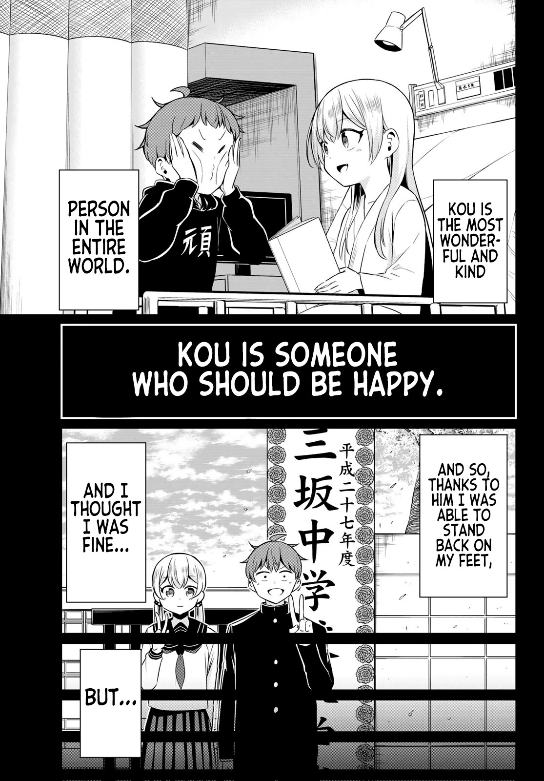 Sekai ka Kanojo ka Erabenai Chapter 35 page 7 - Chapter 35: The 35th Decision: Someone who should be happy
