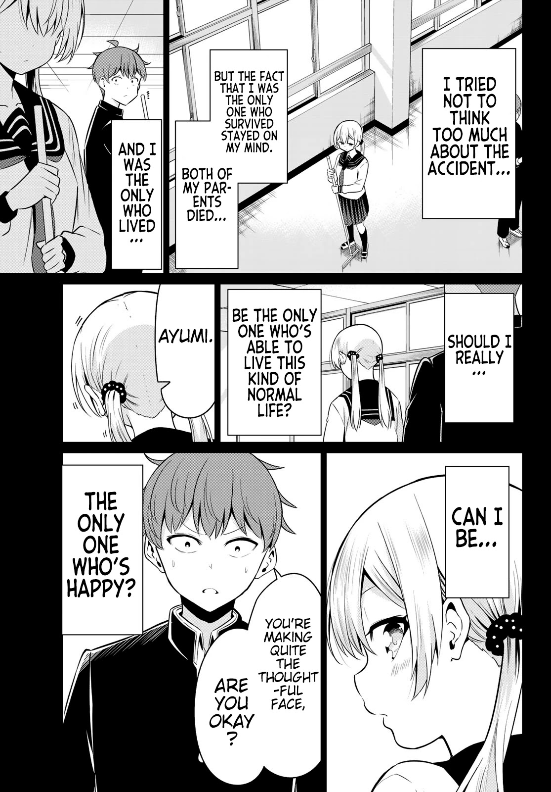 Sekai ka Kanojo ka Erabenai Chapter 35 page 9 - Chapter 35: The 35th Decision: Someone who should be happy