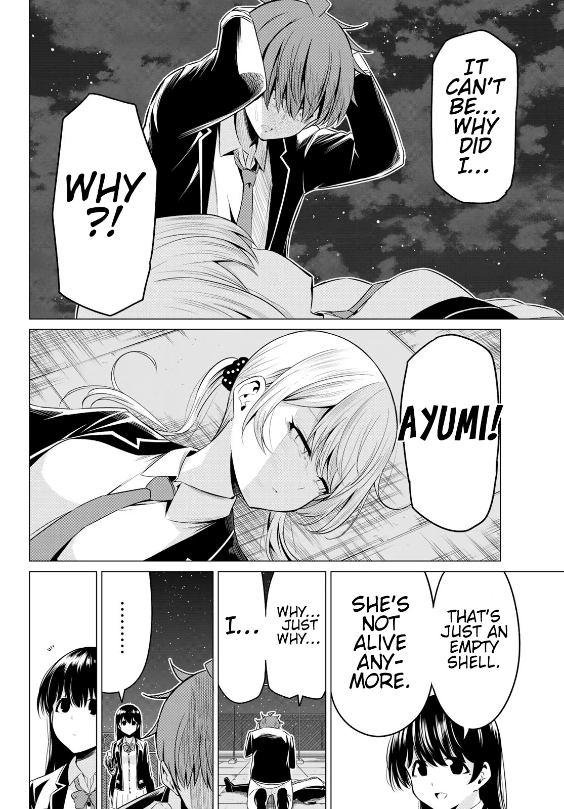 Sekai ka Kanojo ka Erabenai Chapter 36 page 11 - Chapter 36: The 36th Decision: Someone precious