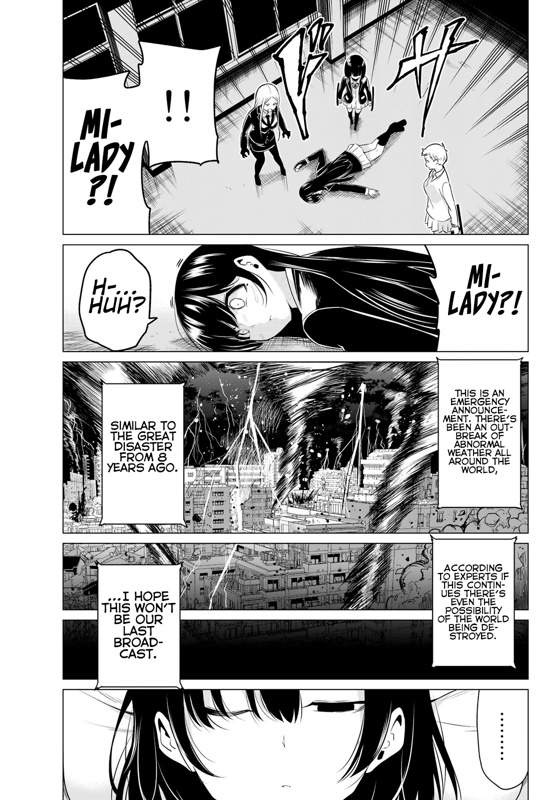 Sekai ka Kanojo ka Erabenai Chapter 36 page 15 - Chapter 36: The 36th Decision: Someone precious