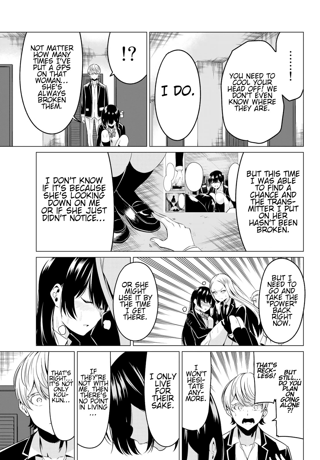 Sekai ka Kanojo ka Erabenai Chapter 36 page 21 - Chapter 36: The 36th Decision: Someone precious