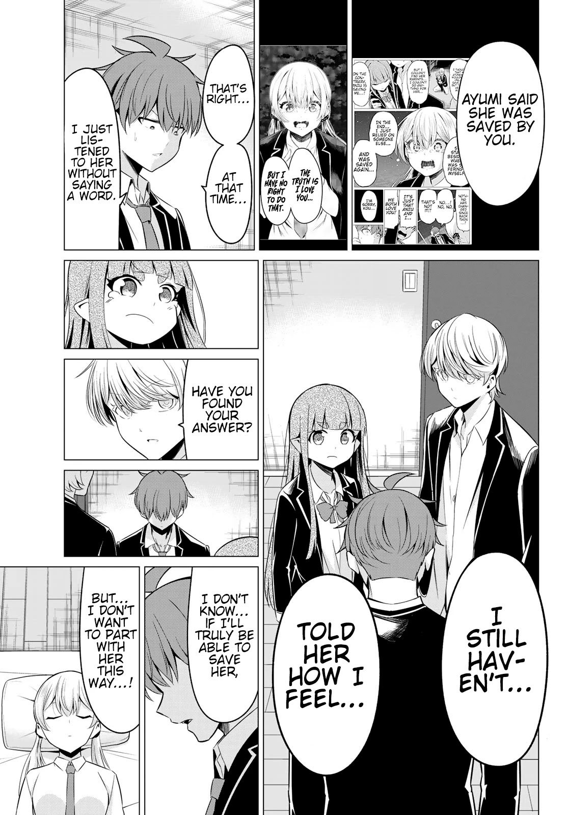 Sekai ka Kanojo ka Erabenai Chapter 36 page 29 - Chapter 36: The 36th Decision: Someone precious