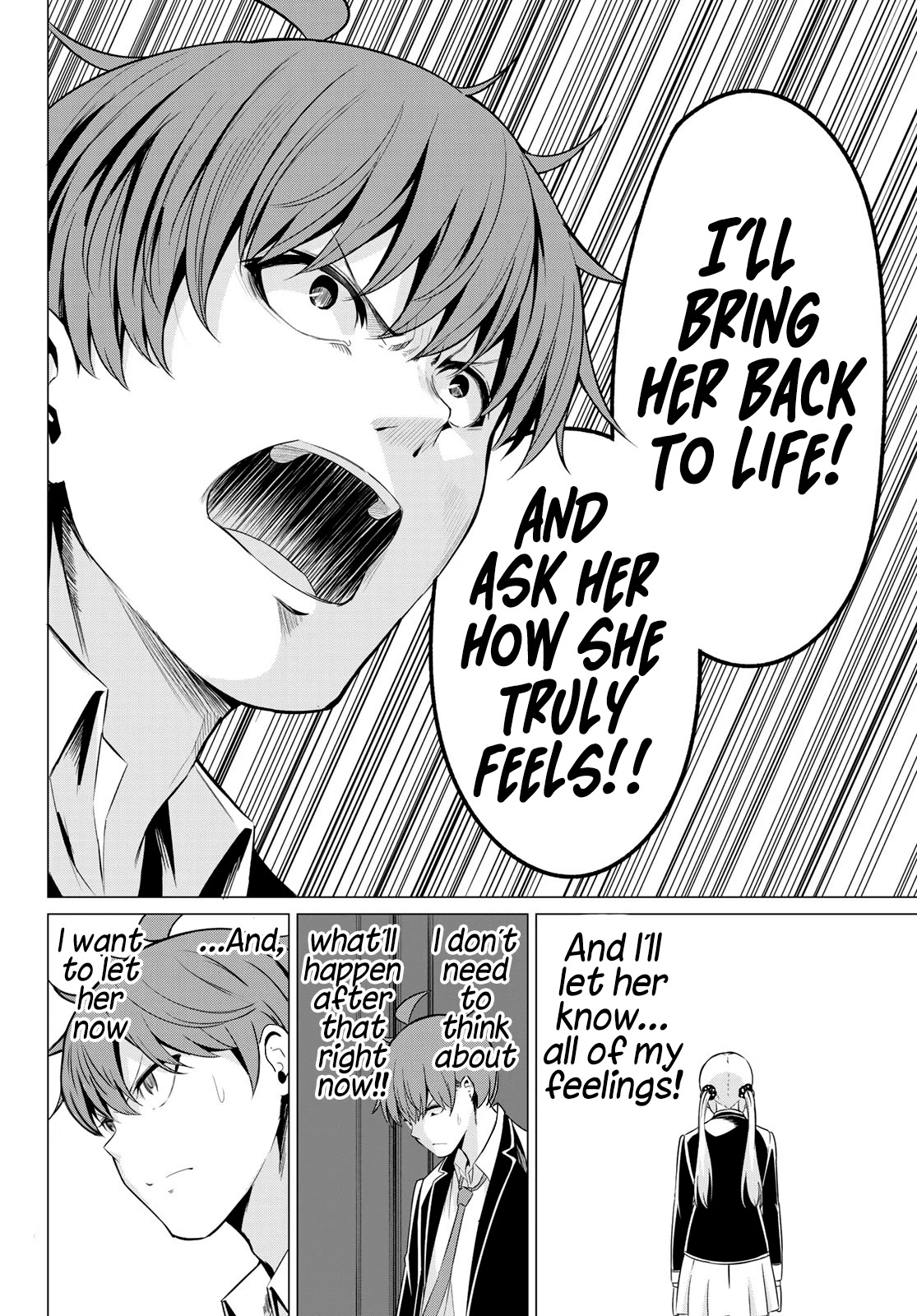 Sekai ka Kanojo ka Erabenai Chapter 36 page 30 - Chapter 36: The 36th Decision: Someone precious