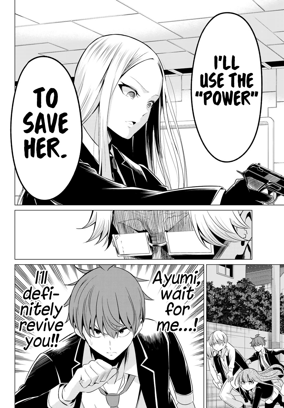 Sekai ka Kanojo ka Erabenai Chapter 36 page 36 - Chapter 36: The 36th Decision: Someone precious