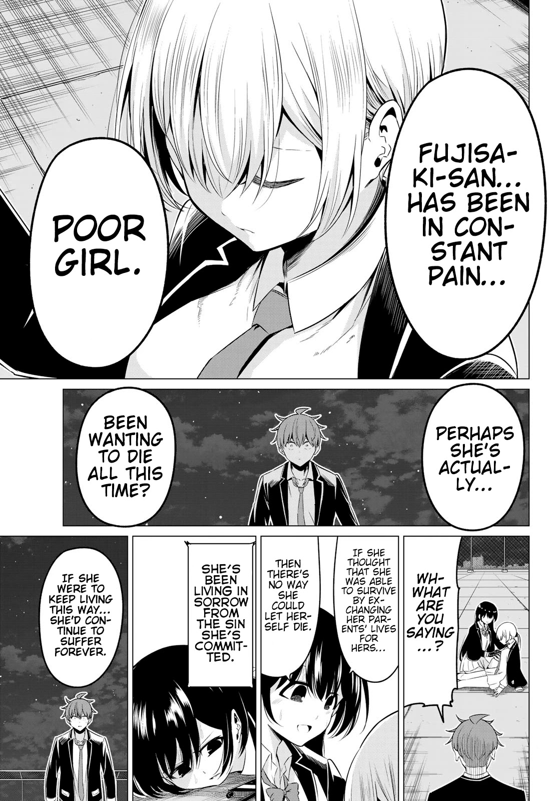 Sekai ka Kanojo ka Erabenai Chapter 36 page 4 - Chapter 36: The 36th Decision: Someone precious