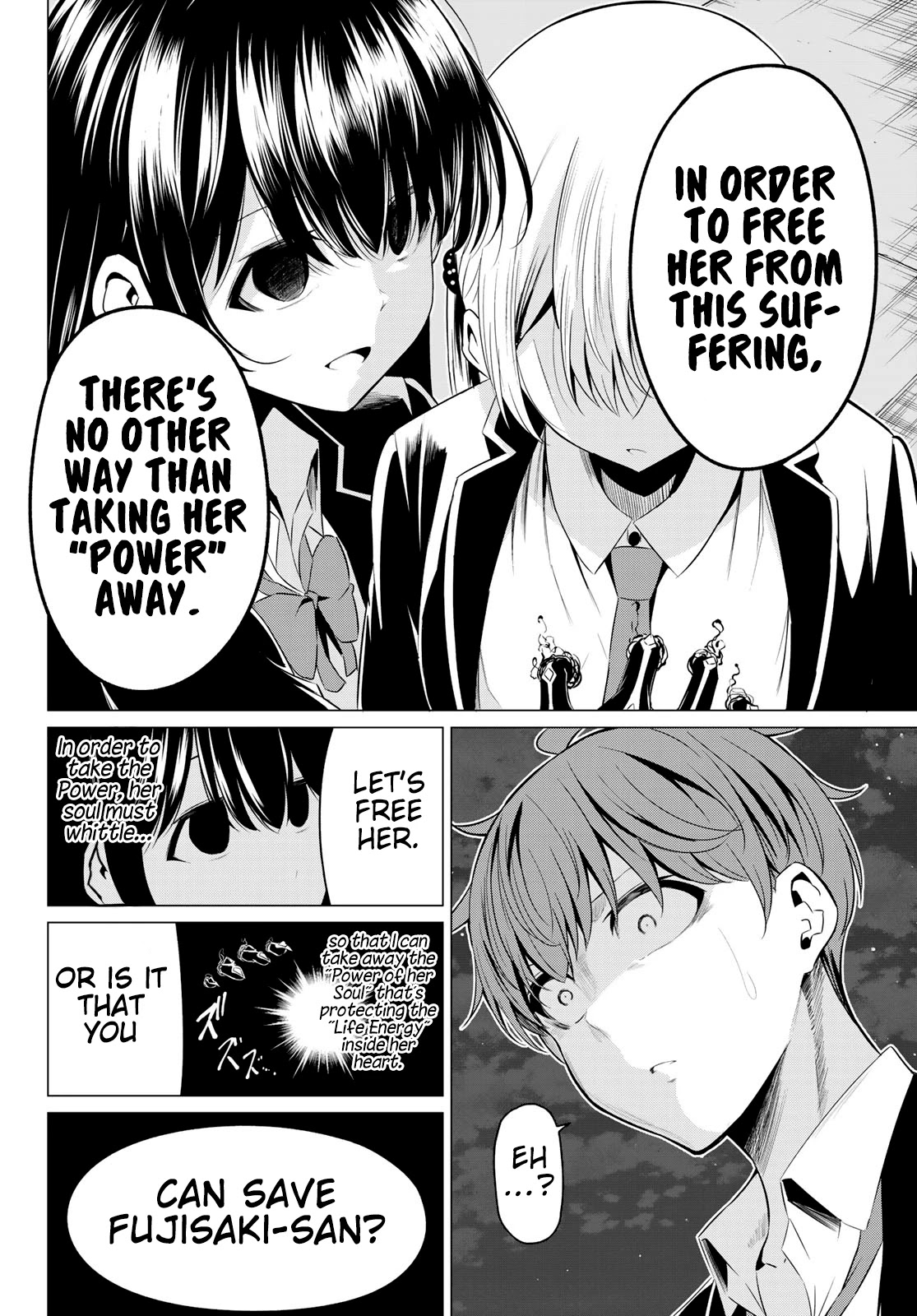 Sekai ka Kanojo ka Erabenai Chapter 36 page 5 - Chapter 36: The 36th Decision: Someone precious