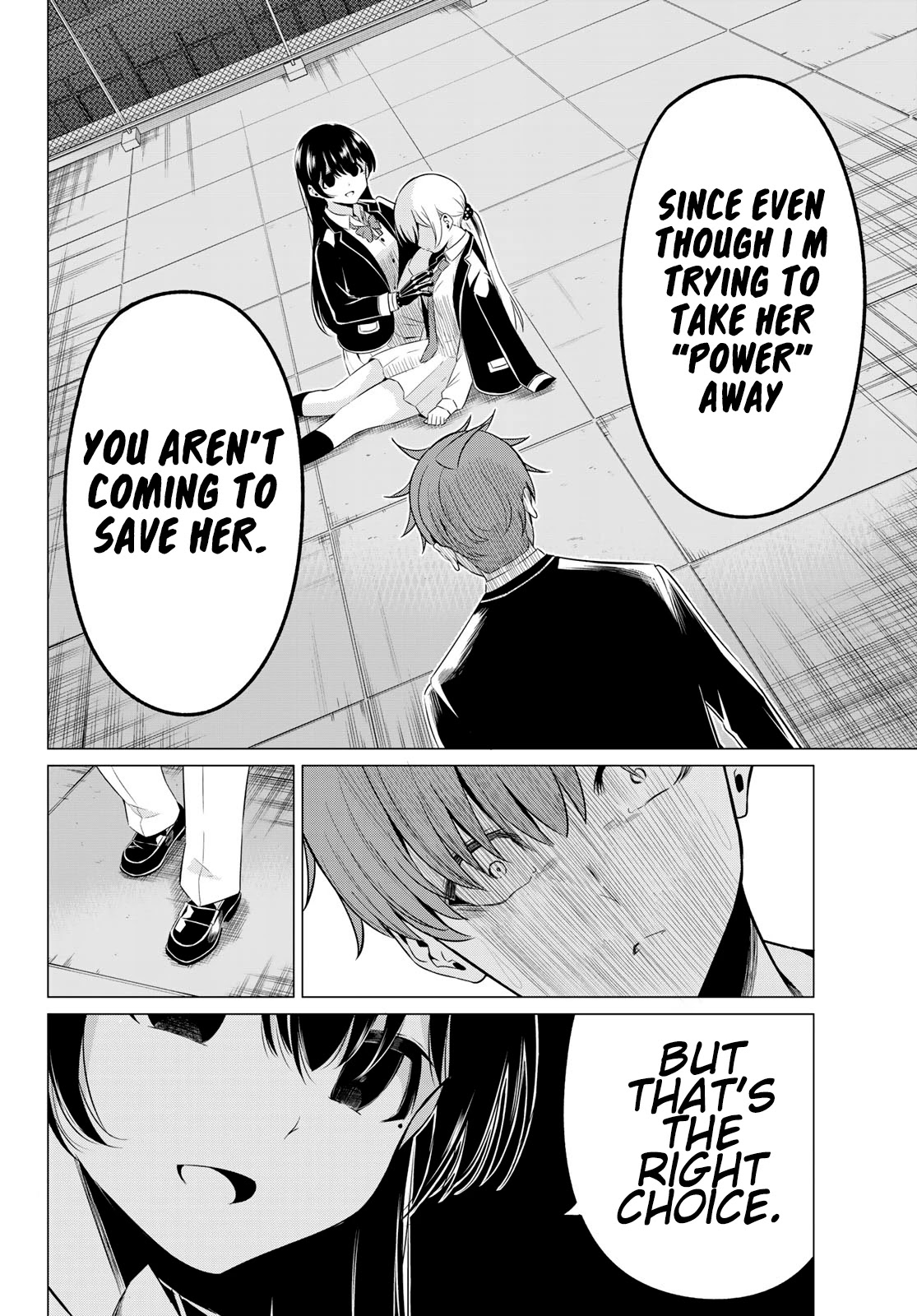 Sekai ka Kanojo ka Erabenai Chapter 36 page 7 - Chapter 36: The 36th Decision: Someone precious