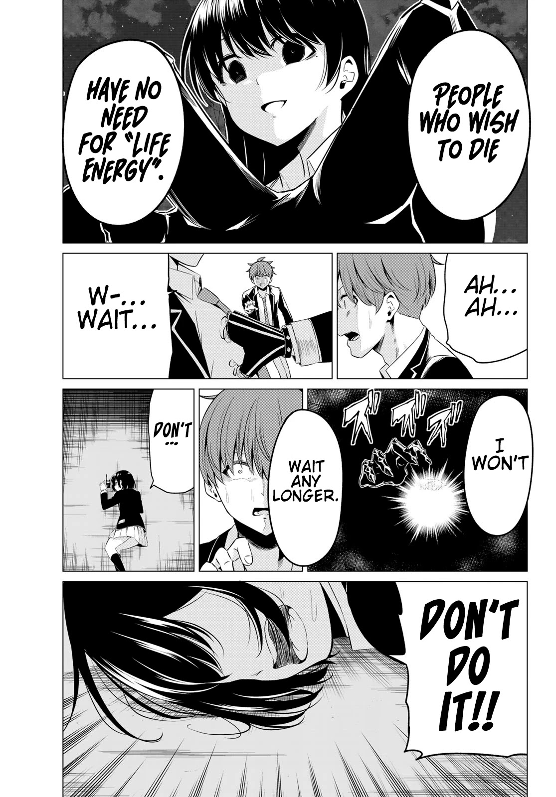 Sekai ka Kanojo ka Erabenai Chapter 36 page 8 - Chapter 36: The 36th Decision: Someone precious