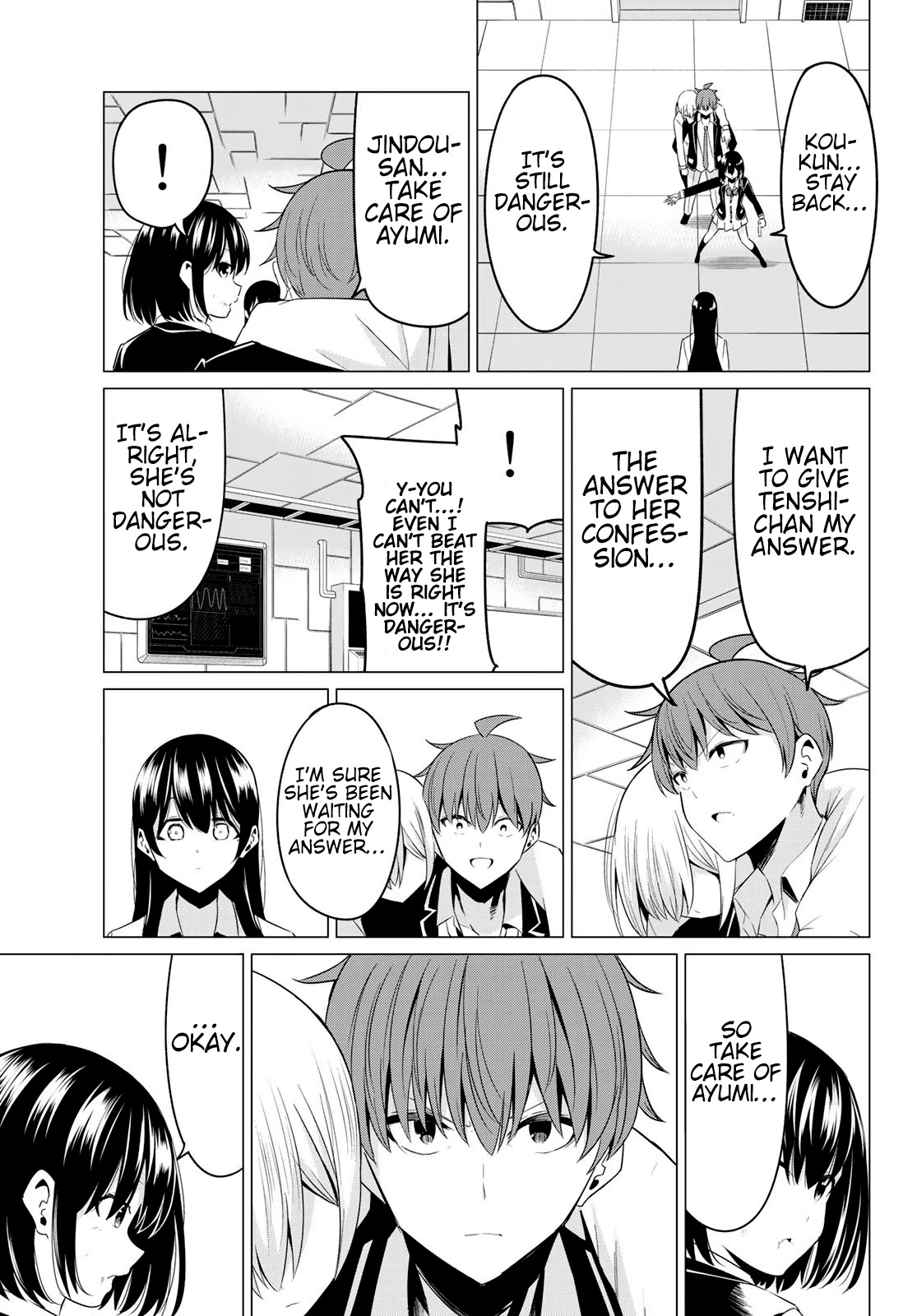 Sekai ka Kanojo ka Erabenai Chapter 38 page 16 - Chapter 38: The 38th Decision: This time… you’ll be able to choose right?