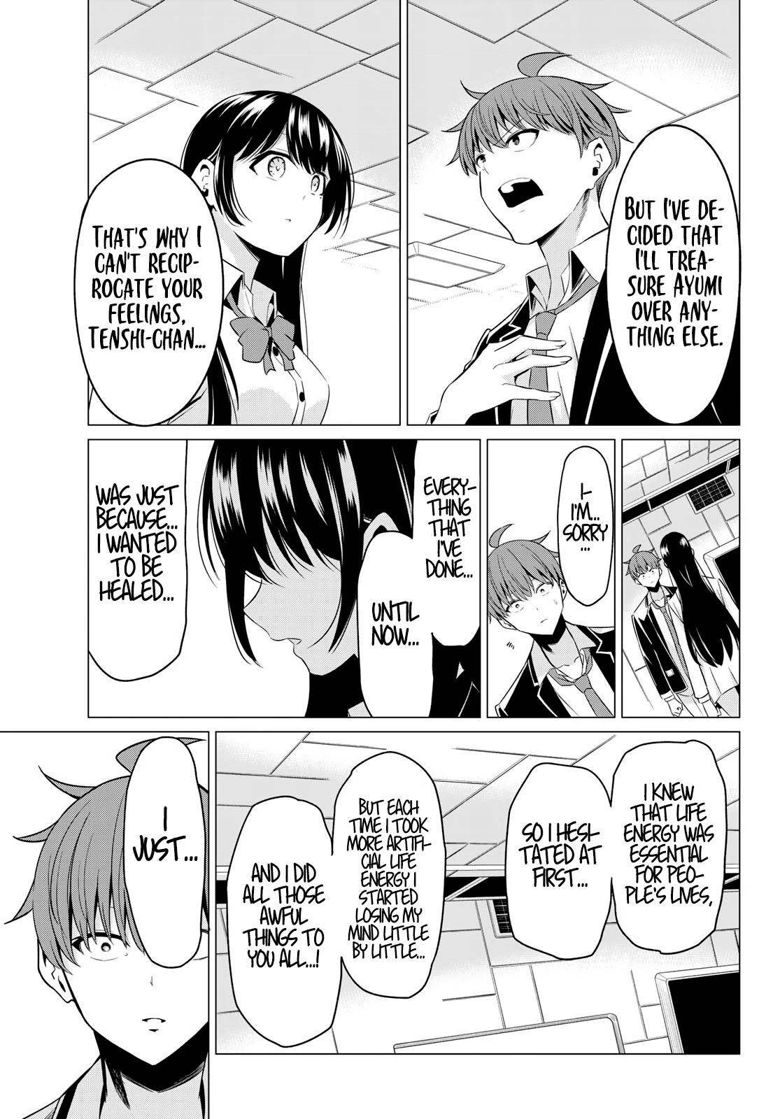 Sekai ka Kanojo ka Erabenai Chapter 38 page 18 - Chapter 38: The 38th Decision: This time… you’ll be able to choose right?