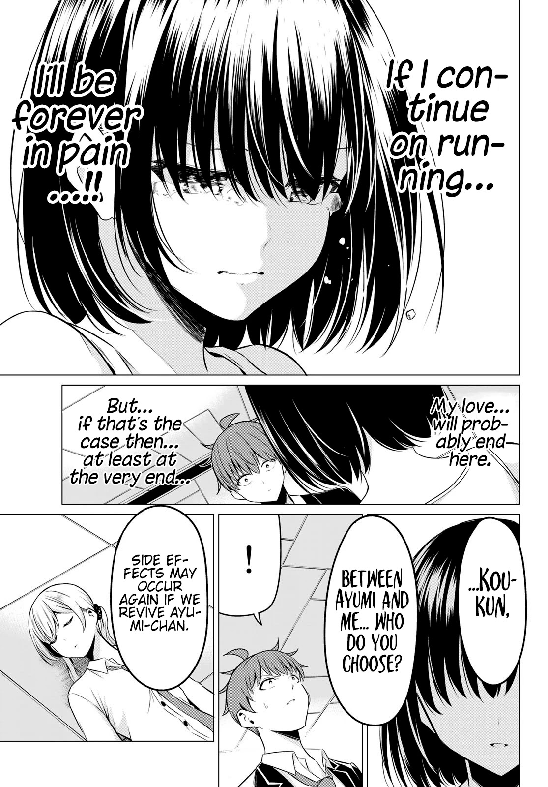 Sekai ka Kanojo ka Erabenai Chapter 38 page 25 - Chapter 38: The 38th Decision: This time… you’ll be able to choose right?