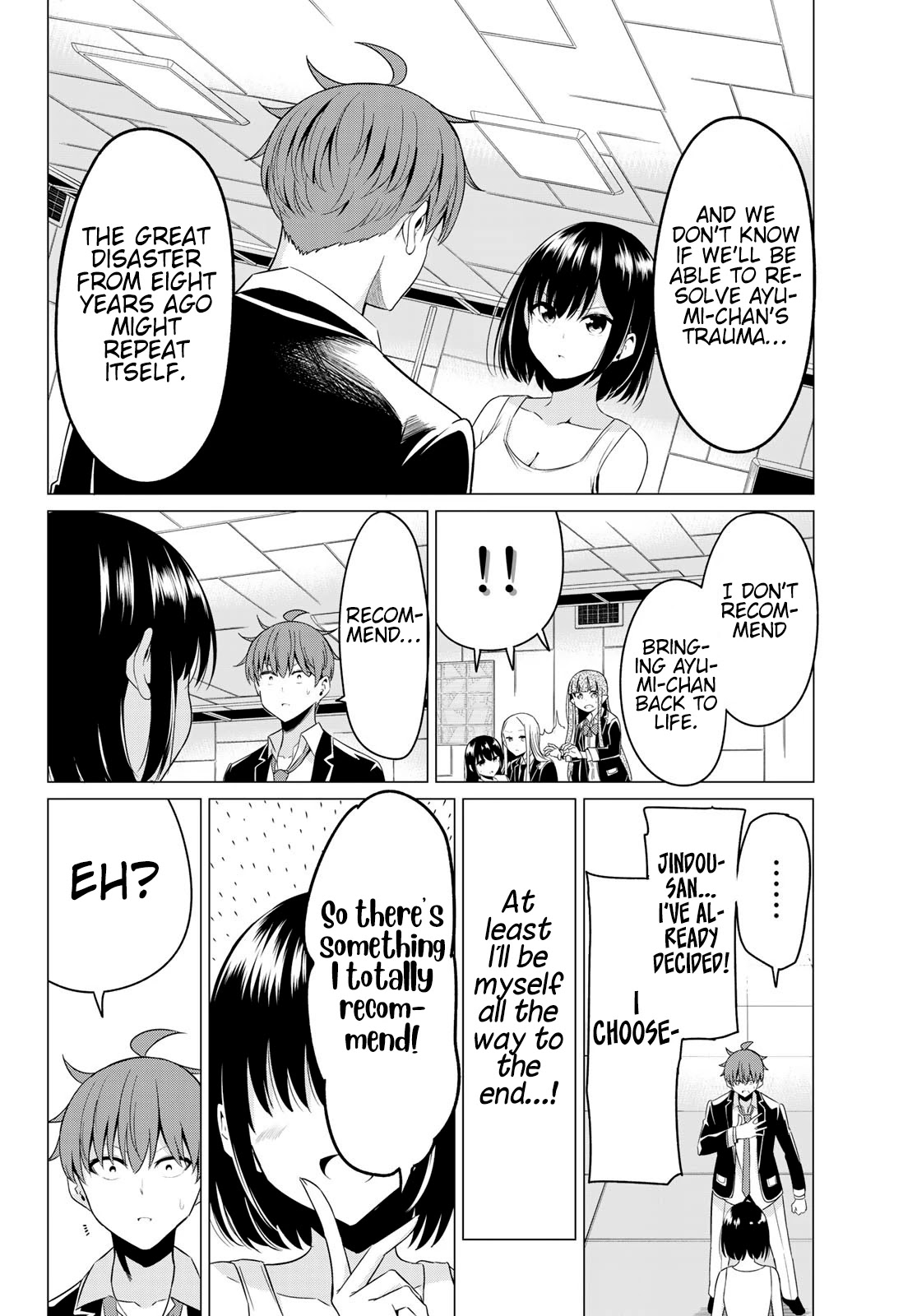 Sekai ka Kanojo ka Erabenai Chapter 38 page 26 - Chapter 38: The 38th Decision: This time… you’ll be able to choose right?