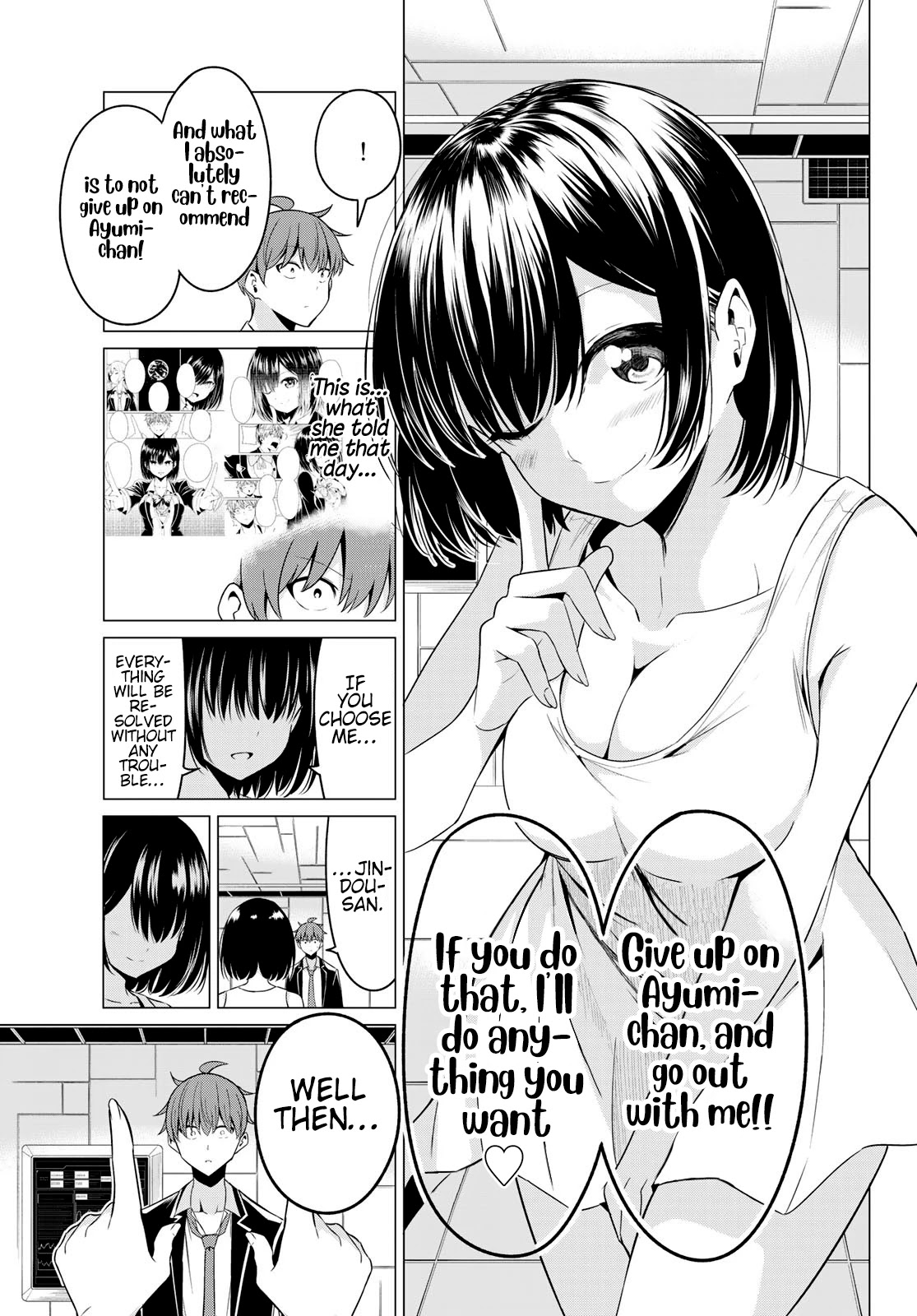 Sekai ka Kanojo ka Erabenai Chapter 38 page 27 - Chapter 38: The 38th Decision: This time… you’ll be able to choose right?