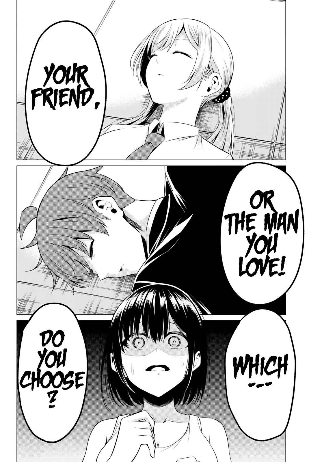 Sekai ka Kanojo ka Erabenai Chapter 38 page 35 - Chapter 38: The 38th Decision: This time… you’ll be able to choose right?