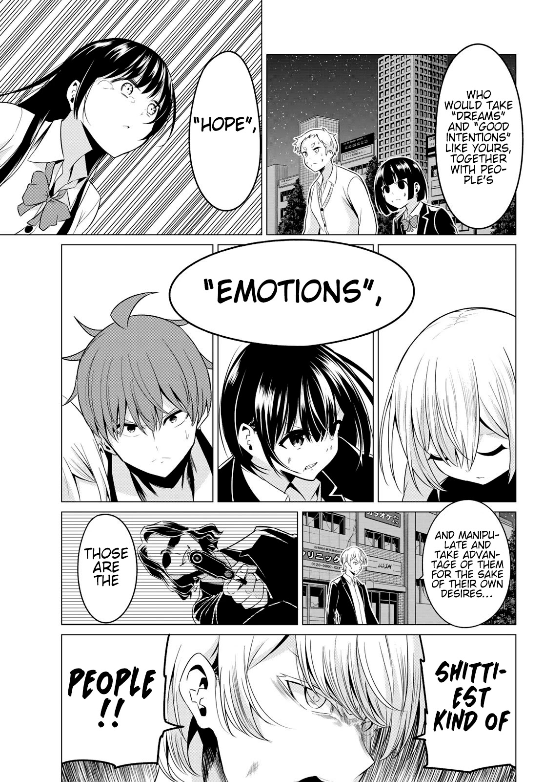 Sekai ka Kanojo ka Erabenai Chapter 38 page 6 - Chapter 38: The 38th Decision: This time… you’ll be able to choose right?