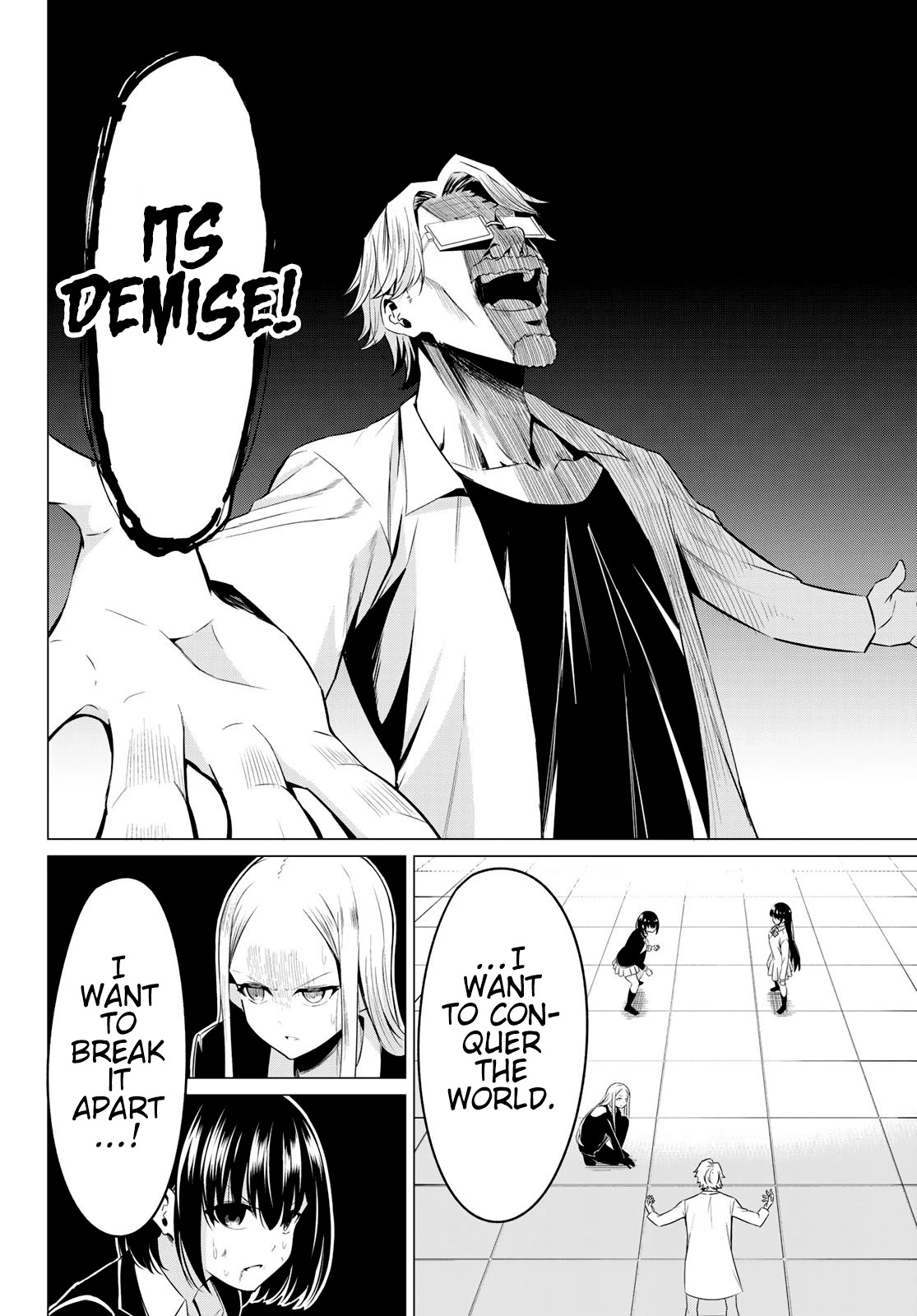Sekai ka Kanojo ka Erabenai Chapter 38 page 7 - Chapter 38: The 38th Decision: This time… you’ll be able to choose right?