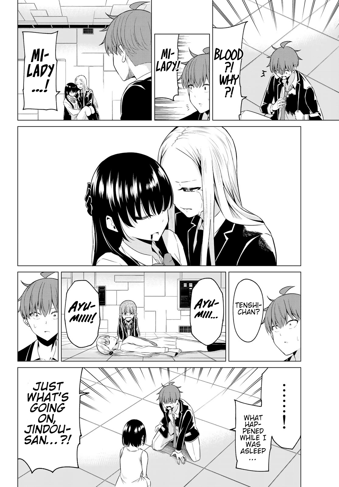 Sekai ka Kanojo ka Erabenai Chapter 39 page 4 - Chapter 39: The 39th Decision: Whim