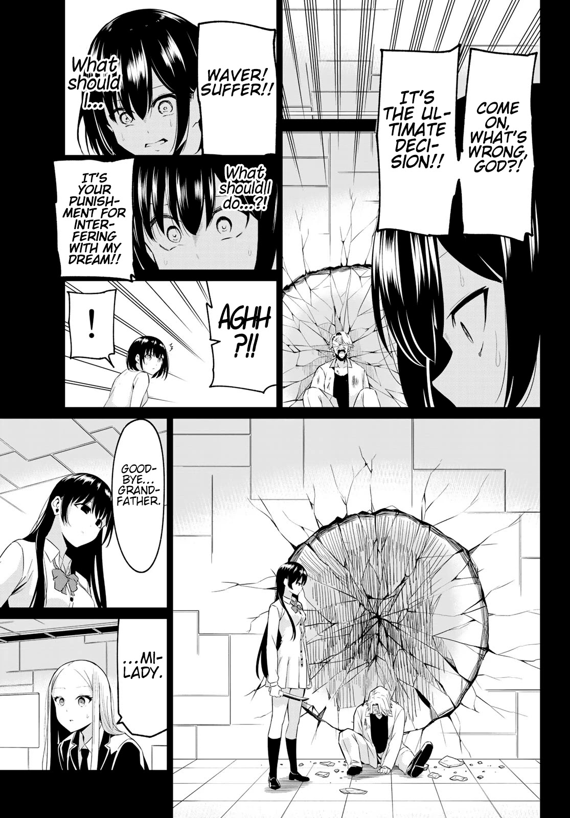 Sekai ka Kanojo ka Erabenai Chapter 39 page 9 - Chapter 39: The 39th Decision: Whim