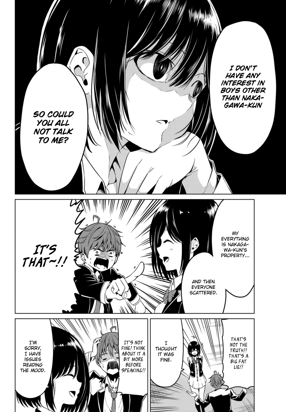 Sekai ka Kanojo ka Erabenai Chapter 4 page 11 - Chapter 4