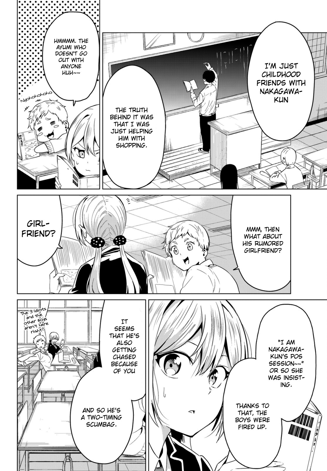 Sekai ka Kanojo ka Erabenai Chapter 4 page 19 - Chapter 4