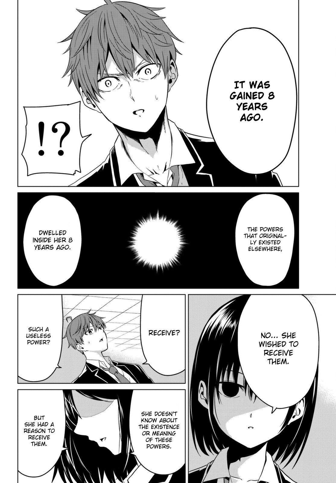 Sekai ka Kanojo ka Erabenai Chapter 4 page 38 - Chapter 4