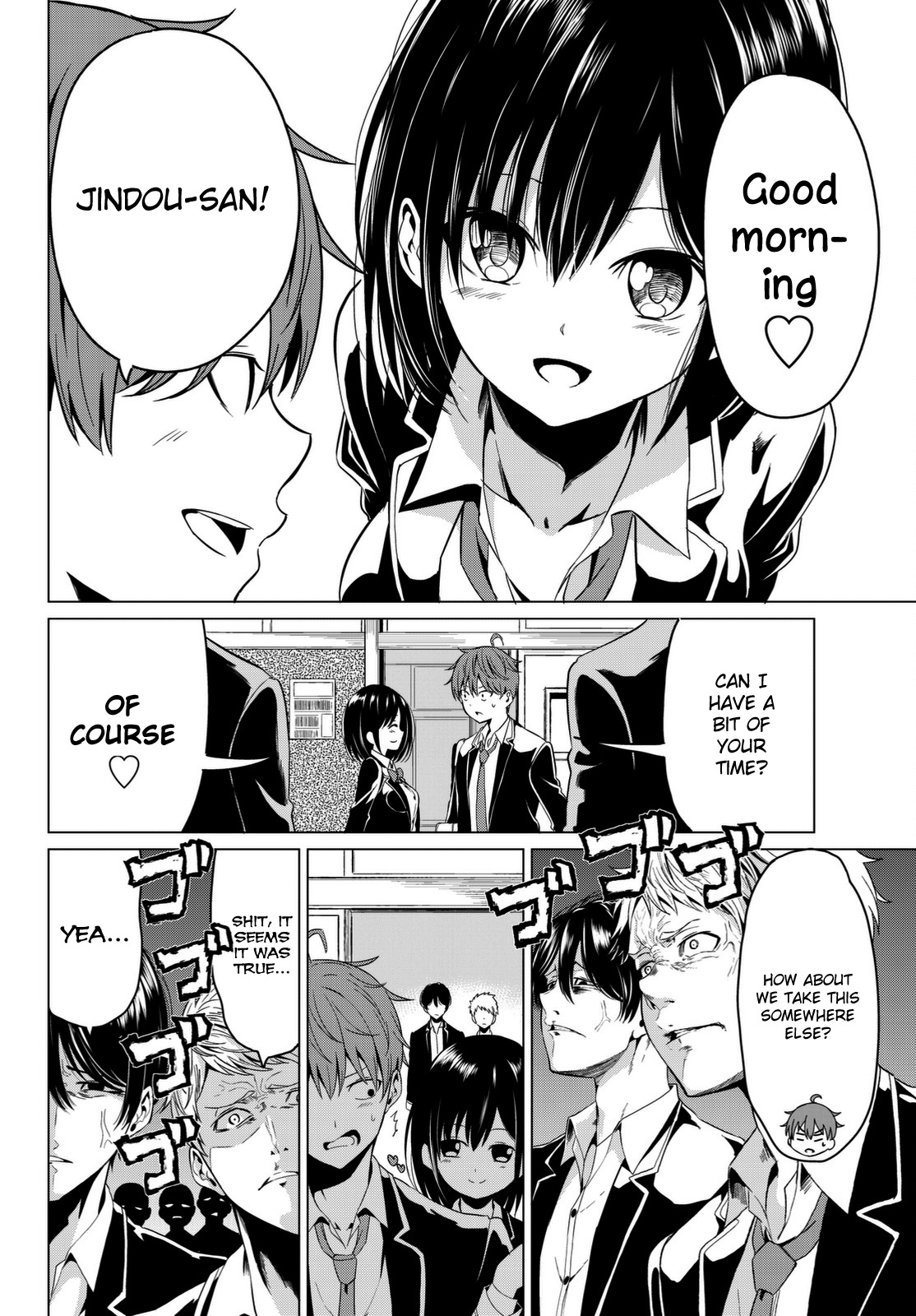 Sekai ka Kanojo ka Erabenai Chapter 4 page 9 - Chapter 4