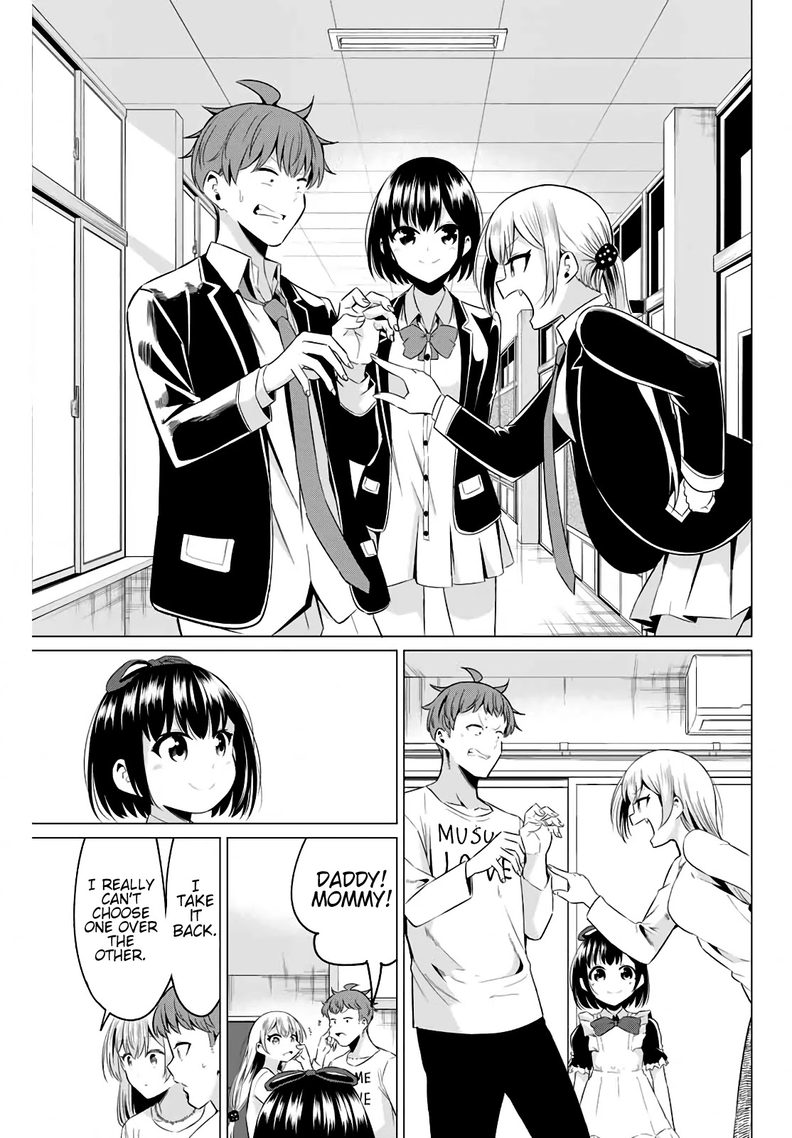 Sekai ka Kanojo ka Erabenai Chapter 40.2 page 8 - Chapter 40.2: Post-Decision 1: The Nakagawa Family