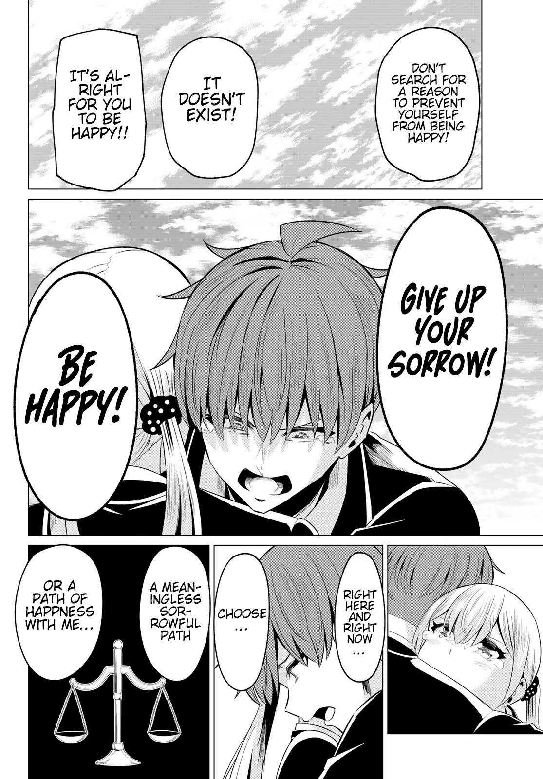 Sekai ka Kanojo ka Erabenai Chapter 40 page 22 - Chapter 40: The 40th Decision: The Ultimate Decision [END]