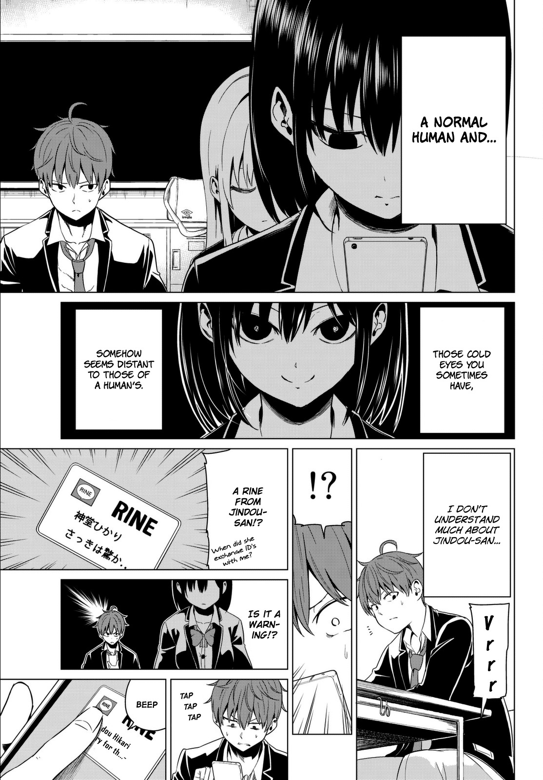 Sekai ka Kanojo ka Erabenai Chapter 5 page 16 - Chapter 5