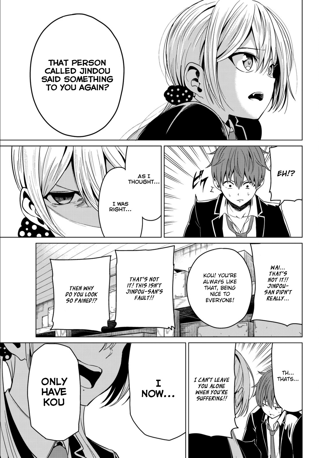 Sekai ka Kanojo ka Erabenai Chapter 5 page 32 - Chapter 5