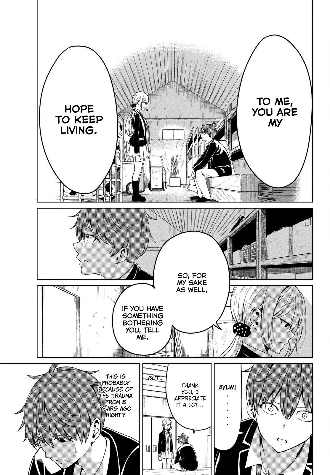 Sekai ka Kanojo ka Erabenai Chapter 5 page 34 - Chapter 5