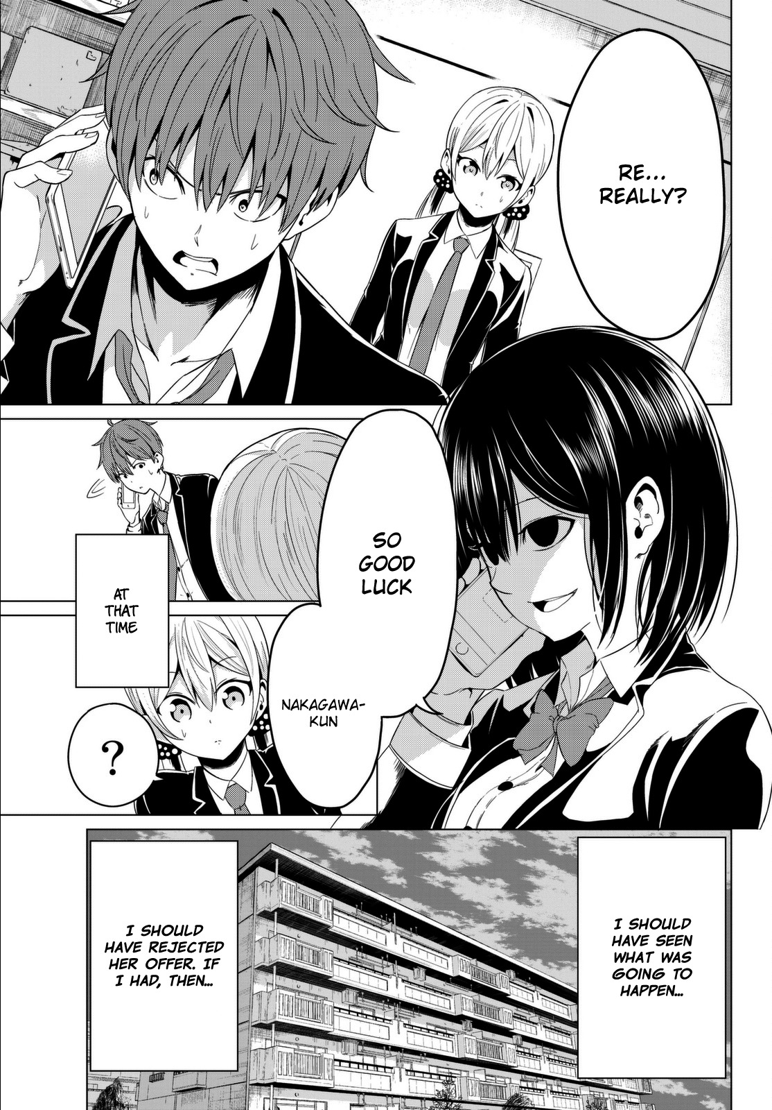 Sekai ka Kanojo ka Erabenai Chapter 5 page 38 - Chapter 5