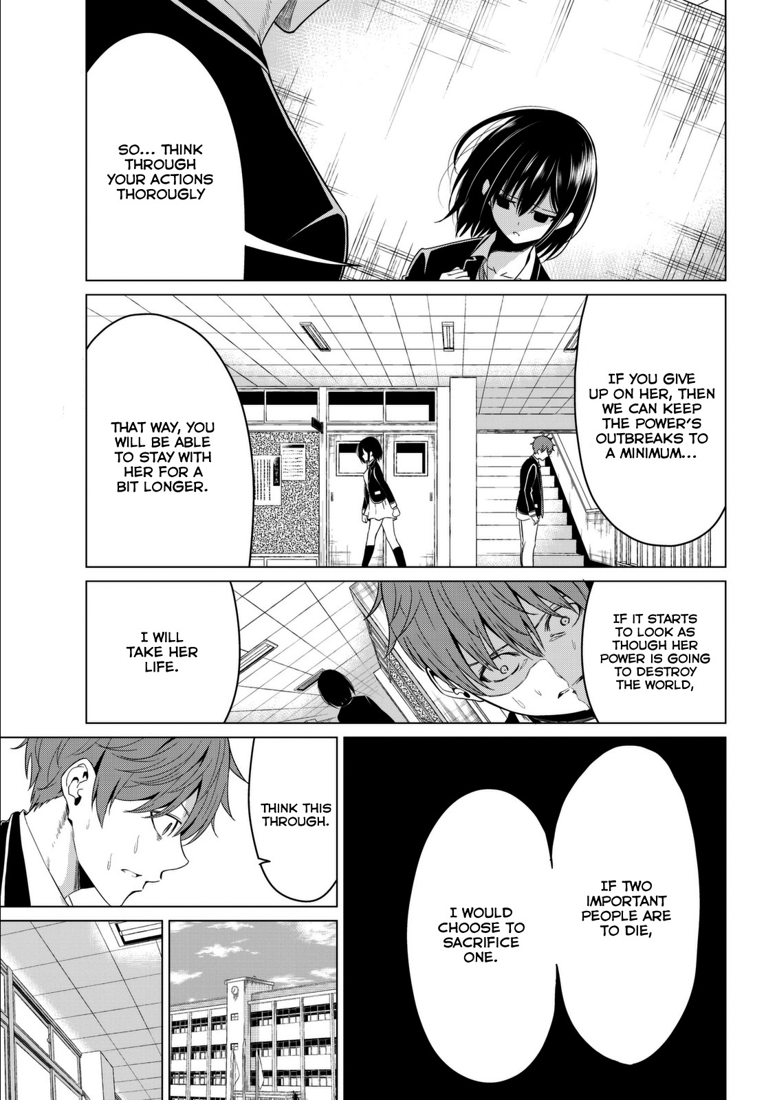 Sekai ka Kanojo ka Erabenai Chapter 5 page 8 - Chapter 5